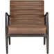 Lyric Vintage Caramel Leather Lounge Chair